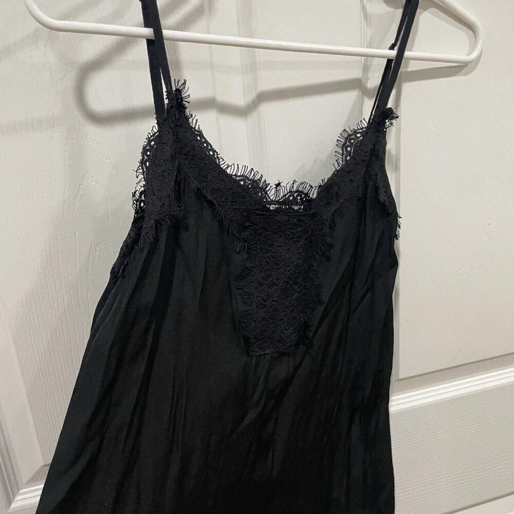 Women’s Lost In Lunar‎ Black Slip Dress Lace Size Xsmall Xs - Picture 3 of 10